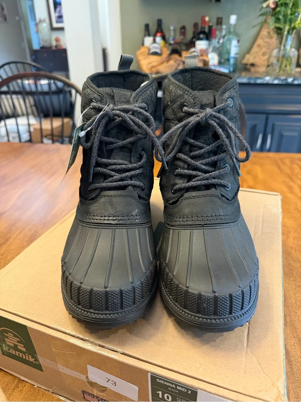 KAMIK women’s Sienna Insulated Mid 2 Waterproof Duck Boot